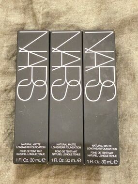 NARS Natural Matte Longwear Foundation -  (Set of 3)